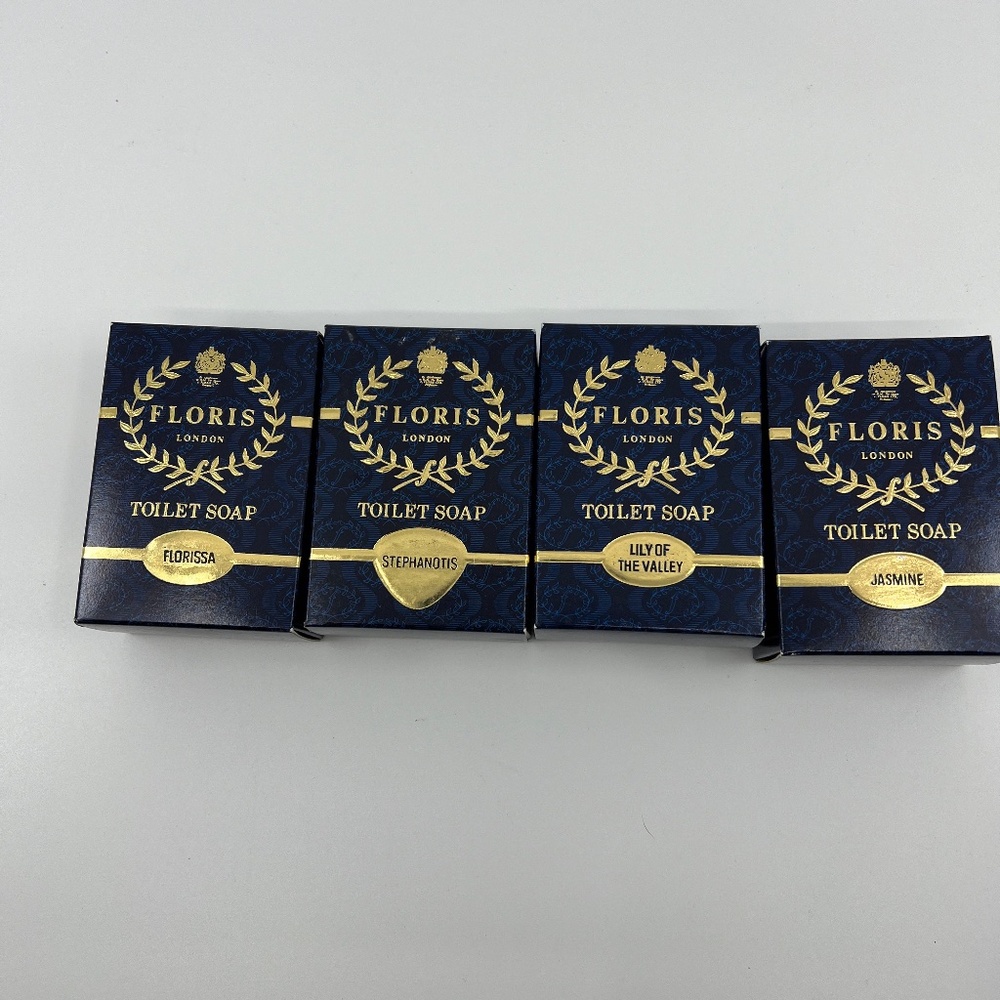 Floris of London Set of Toilet Soaps - 4 Scents